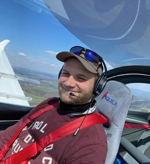 Pascal Boschetto, Fluglehrer beim Aero-Club Saarlouis